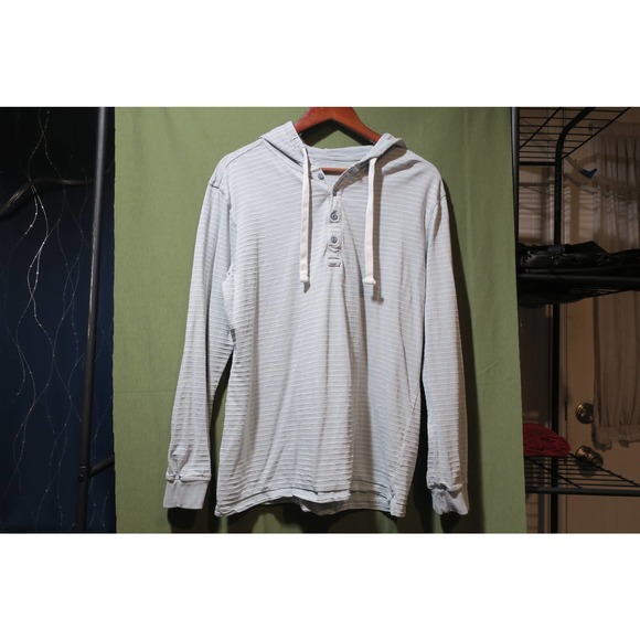 Jachs New York 2008 Striped Blue and White Hoodie - Picture 1 of 6